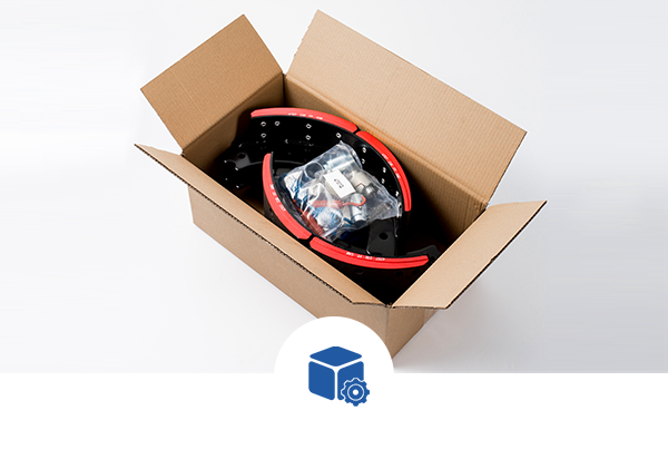 Different packing choices for customers